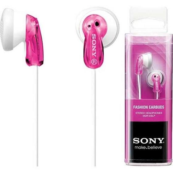 Imagem de Fone de ouvido Sony In-de ouvido MDR-E9LP Pink