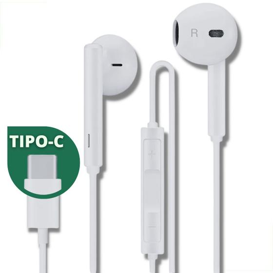 Fone de Ouvido Tipo-C Compatível Samsung Galaxy A53 A54 M53 M54 S21 Fe 5G Menor preço em Fone de Ouvido Tipo-C Compatível Samsung Galaxy A53 A54 M53 M54 S21 Fe 5G