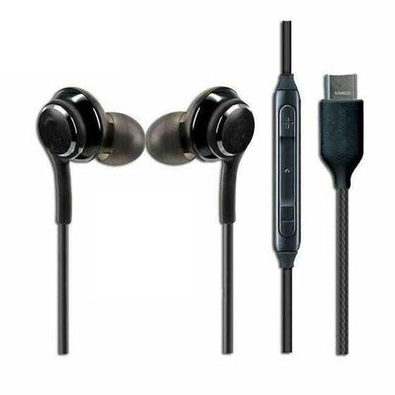 Imagem de Fone de Ouvido Tipo-C Earphones USB-C com Microfone Botões - Samsung