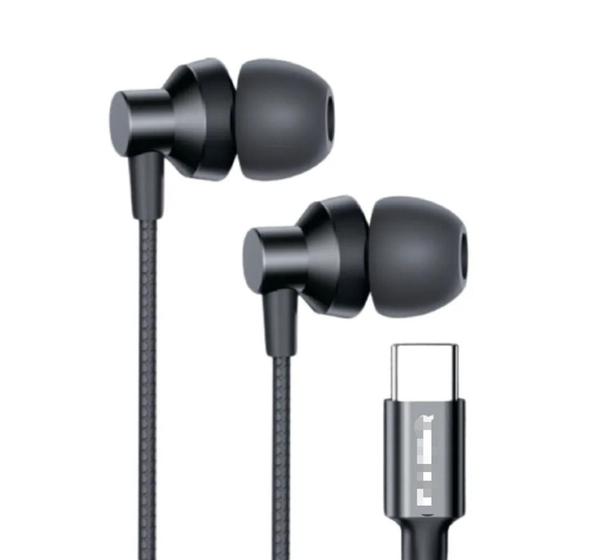 Imagem de Fone de ouvido tipo c para Samsung S20 S21 fe S22 ultra S23 Fio reforçado