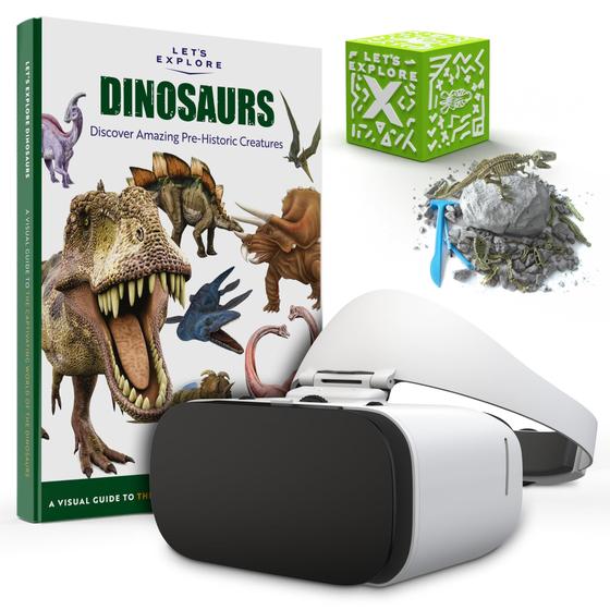 Imagem de Fone de ouvido VR Let's Explore Wildlife para crianças com caixa de presente STEM