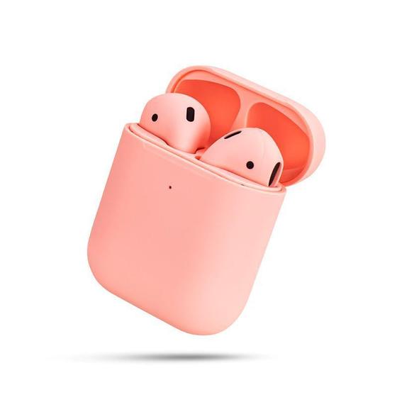 Imagem de Fone de Ouvido Wireless Bluetooth InPods 12 Rosa - Booglee