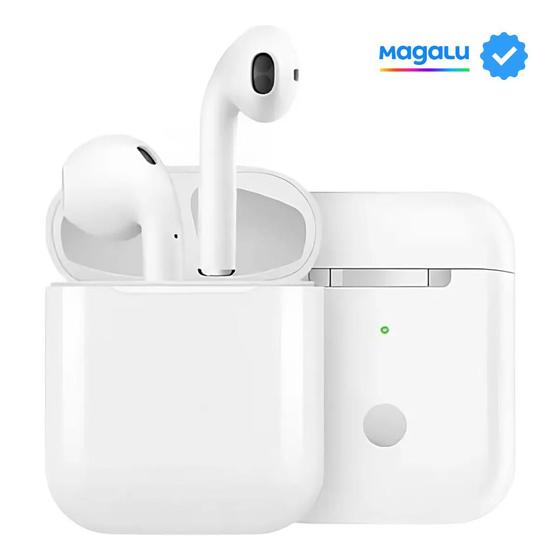 Fone de Ouvido Wireless Bluetooth InPods Branco: Compatível com iOS, Android e Notebook Som de Alta Qualidade Menor preço em Fone de Ouvido Wireless Bluetooth InPods Branco: Compatível com iOS, Android e Notebook Som de Alta Qualidade