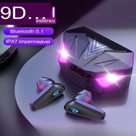 Imagem de Fone de Ouvido X15 TWS, Sem Fio  Bluetooth, Confortável Ideal para Esportes e Games