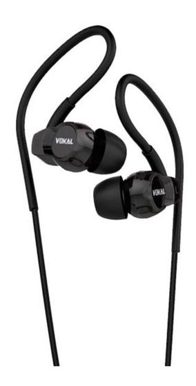 Imagem de Fone Earphone Vokal Dynamic Sound E20 Preto E-20