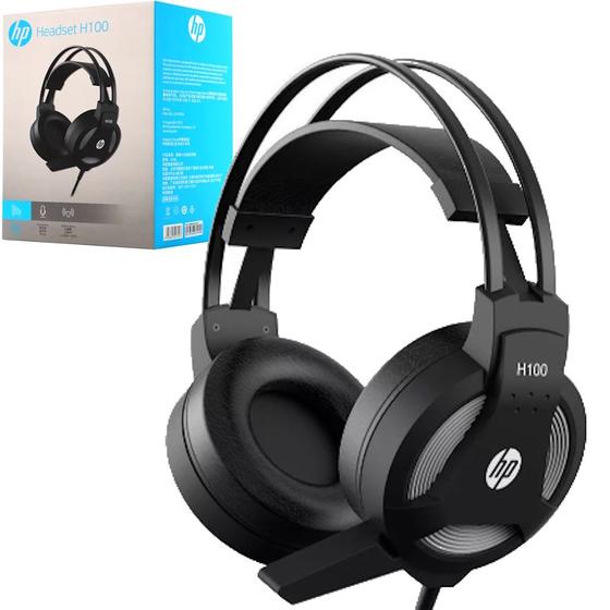 Imagem de Fone Gamer HP H100 C/ Microfone PC Gamer