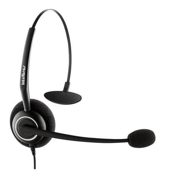 Fone de Ouvido Headset Mono Auricular S/ Base Intelbras Chs55