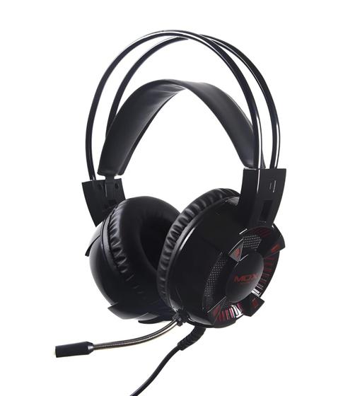 Imagem de Fone Headset Gamer Com Fio Conector P3 USB Mox HP-50