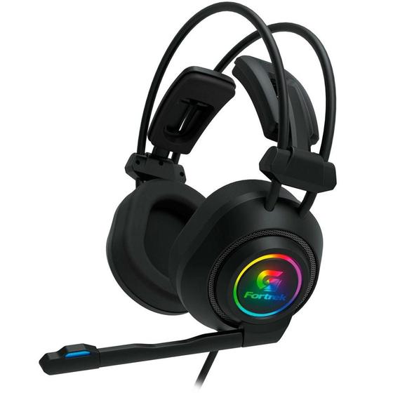 Imagem de Fone headset gamer fortrek vickers rgb 3.5mm preto