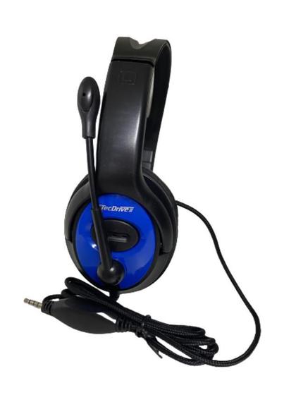 Imagem de Fone Headset Gamer Tec Drive Azul F-8