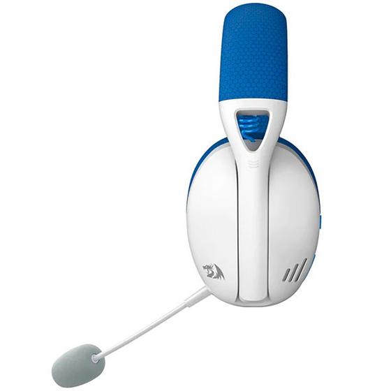 Imagem de Fone Headset Gaming Sem Fio Redragon Ire Pro H848B com USB - Azul/Branco