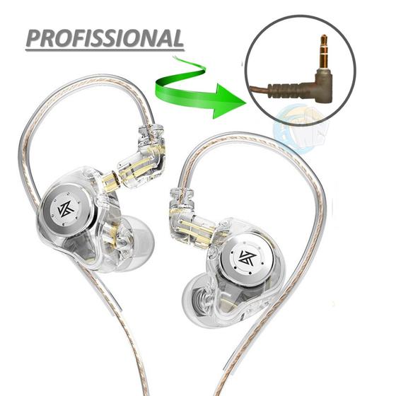 Imagem de Fone In Ear Monitor Com Fio Profissional  Super Bass EDX Serie Pro