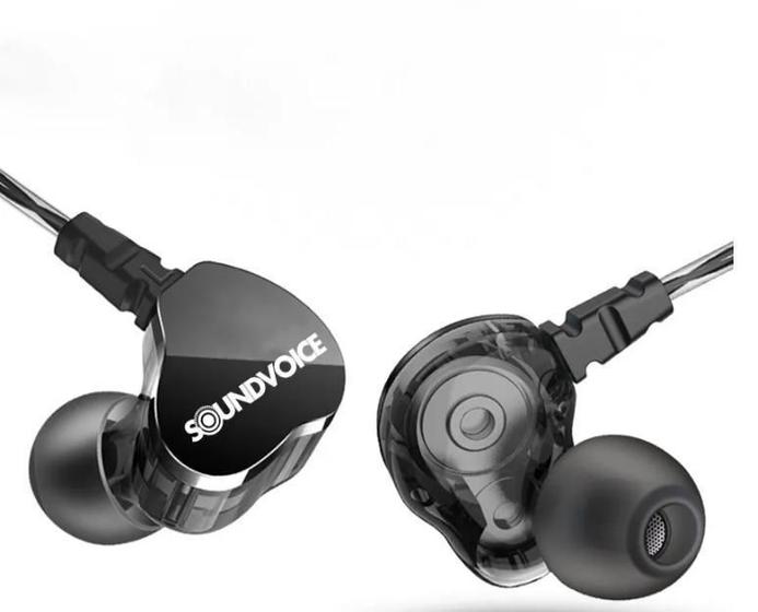 Fone In-Ear Profissional Retorno De Palco - Soundvoice - Fone de Ouvido ...