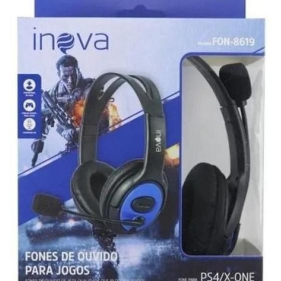 Imagem de Fone Inova p/ Jogos FON8619 Desempenho Superior para Gamers