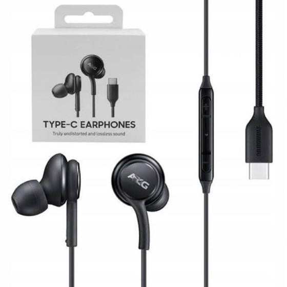 Imagem de Fone Intra-auricular Tipo-C  Samsung AKG Compatível Com Modelos de celulares  com Entrada Tipo C