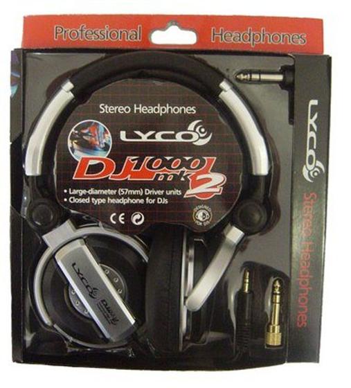 Fone de Ouvido Headphone para Dj Lyco Dj1000mk2