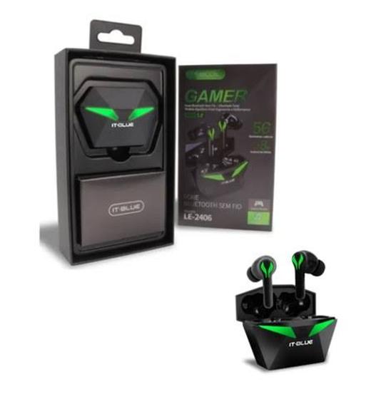 Fone Ouvido Bluetooth Ergonomico Wireless Gamer Musicas Top - It Blue Menor preço em Fone Ouvido Bluetooth Ergonomico Wireless Gamer Musicas Top - It Blue