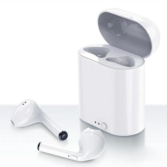 Imagem de Fone Ouvido Bluetooth I7s 4.2 Par Tws Sem Fio Case Base