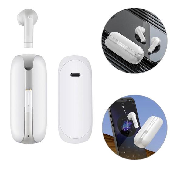 Imagem de Fone Ouvido Bluetooth Pro Premium TWS Compatível Samsung e Iphone 11 12 13 14 e 15