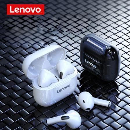 Fone Ouvido Bluetooth Sem Fio Lenovo Livepods Lp Preto Fone De