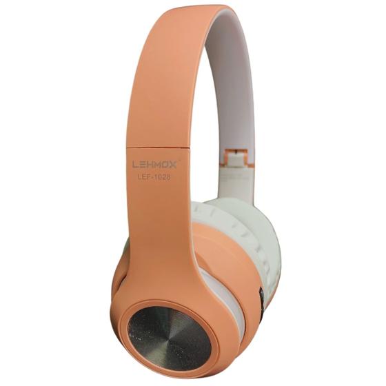 Imagem de Fone Ouvido Bluetooth Sem Fio Redução Ruído Música Wireless Cor Preto Vermelho Azul Rosa Microfone Redução Ruído Música Celular