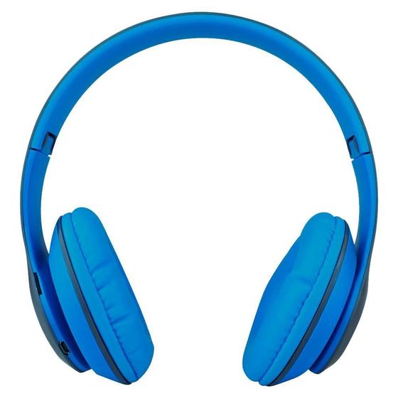 Imagem de Fone Ouvido Headphone Bluetooth On-ear Bateria 4 Horas Graves Dinâmicos Ajustável Controlador Mídia