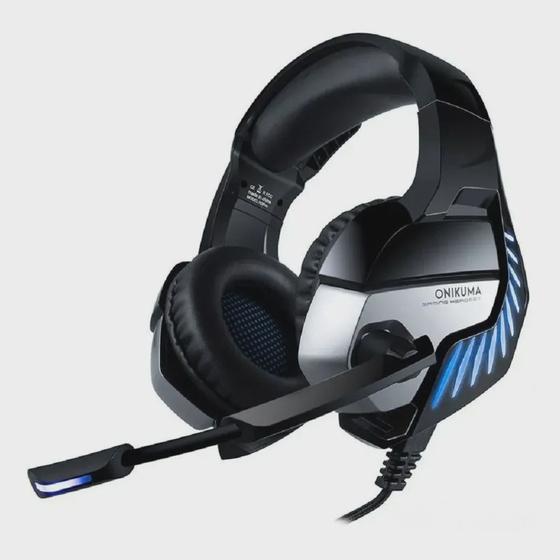 Imagem de Fone Ouvido Headset Gamer Profissional Onikuma K5 Pro Azul