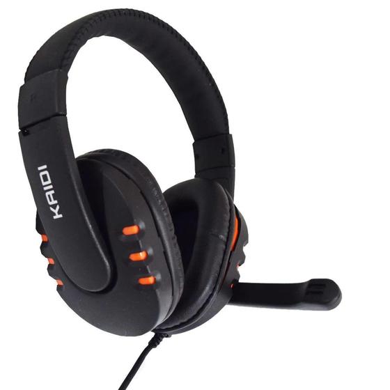 Fone Ouvido Headset Usb Game Pc Microfone Xbox Ps3 Notebook Kaidi
