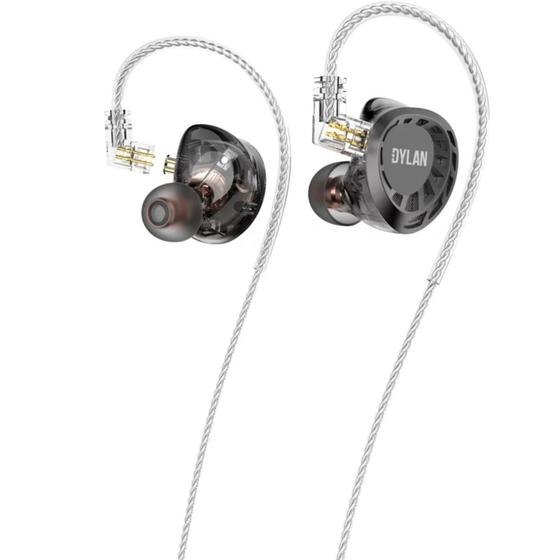 Imagem de Fone Ouvido In-Ear Dylan DE-845 Grey Monitor Palco