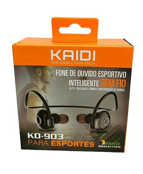 Imagem de Fone Ouvido Kaidi Bluetooth Sem Fio Kd903 Kaidi Kd-903