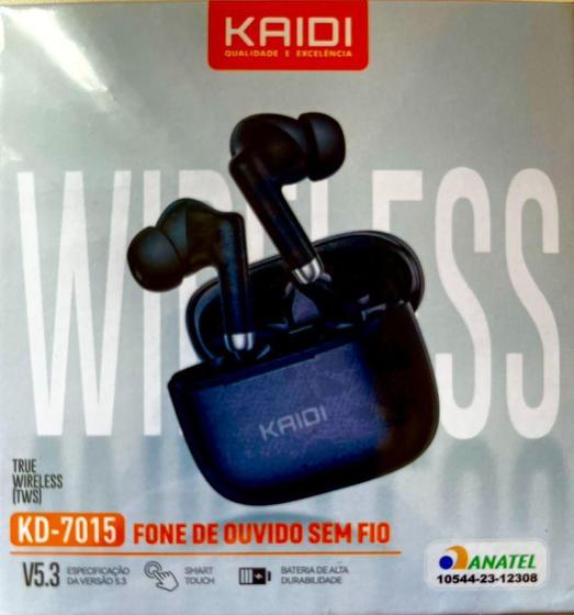 Imagem de Fone Ouvido Kaidi Kd-7015 Tws Bluetooth V5.3 Kd7015 771 776