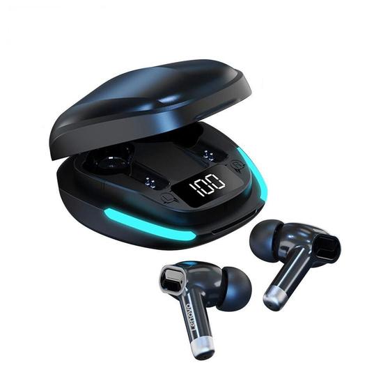 Fone Ouvido Lenovo GM2 Pro Bluetooth 5.3 - Preto Menor preço em Fone Ouvido Lenovo GM2 Pro Bluetooth 5.3 - Preto