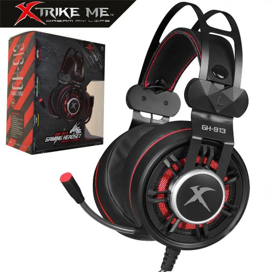 Imagem de Fone P2 c/Mic Xtrike Me GH-913 Gaming Black