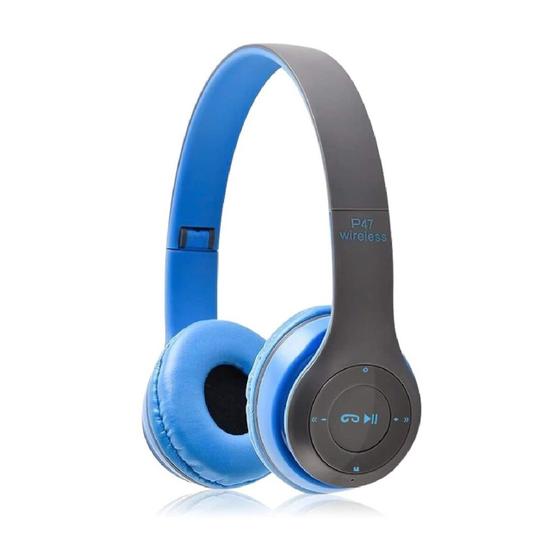 Imagem de Fone P47 Headphone Bluetooth 5.0 Redução De Ruídos Universal