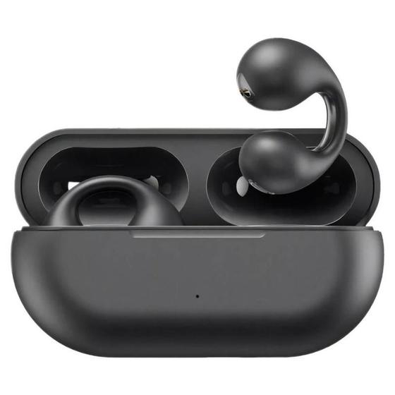 Imagem de Fone Sem Fio Earcuffs Bluetooth 5.3 Esporte Gancho Portatil Cor Preto