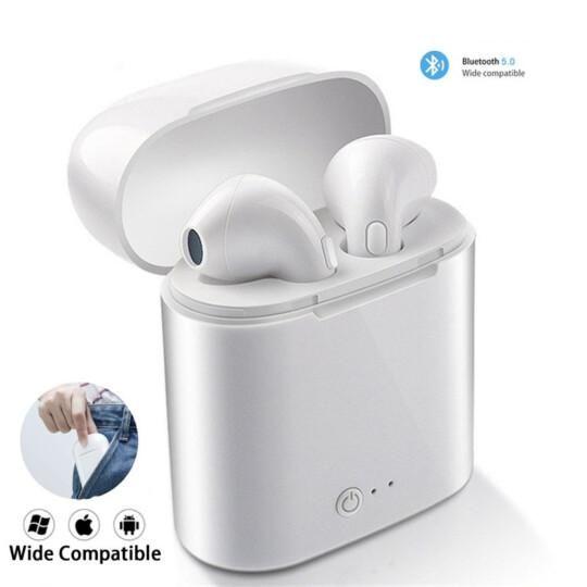 Imagem de Fone Sem Fio i7 mini Bluetooth Para Celular e Tablet Com Microfone