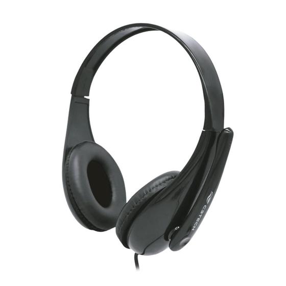 Fone USB Com Microfone C3Tech PH-340BK Preto Menor preço em Fone USB Com Microfone C3Tech PH-340BK Preto