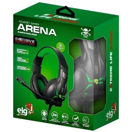 Imagem de Fone USB Elg Hgar Arena 50W Preto