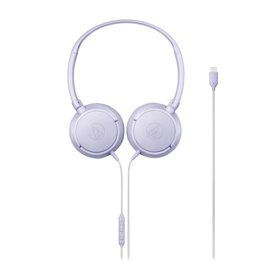 Imagem de Fones de Ouvido Audio-Technica ATH-S120C-LV com Fio USB-C - Violeta
