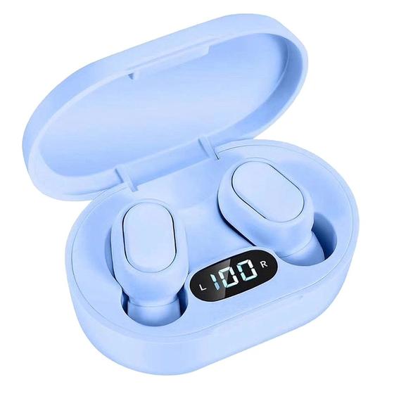 Imagem de Fones de Ouvido Bluetooth 5.0 E7S - Sem Fio, com Display LED e Microfone