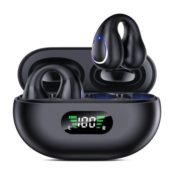 Imagem de Fones de Ouvido Bluetooth 5.3 Boytond Open Ear - Sem Fio com Microfone