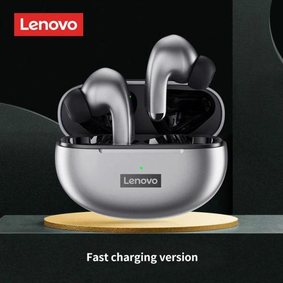 Imagem de Fones de Ouvido Bluetooth Lenovo Lp5 Alta Fidelidade Esportes C/Mic