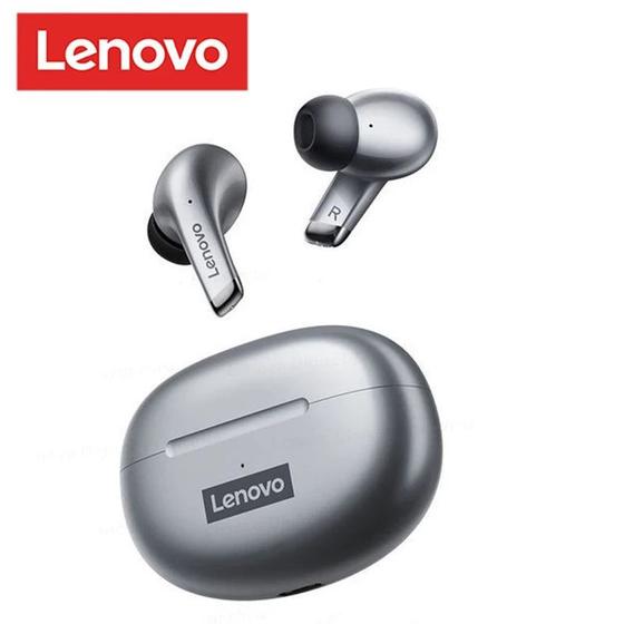 Fones de Ouvido Bluetooth Lenovo Lp5 Alta Fidelidade Esportes Com Microfone Menor preço em Fones de Ouvido Bluetooth Lenovo Lp5 Alta Fidelidade Esportes Com Microfone