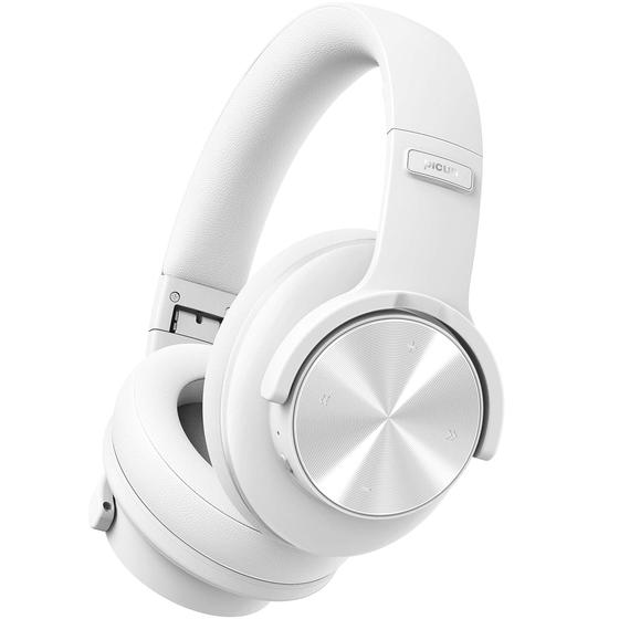 Imagem de Fones de Ouvido Bluetooth Picun B8 - 120 Horas de Bateria - Sem Fio - Branco
