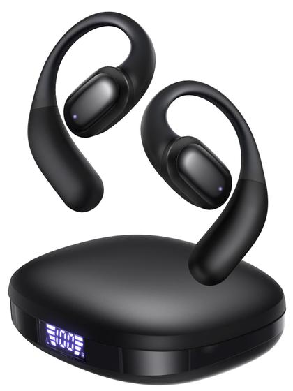 Imagem de Fones de Ouvido Bluetooth PSIER Open Ear com Microfone - 40H de Reprodução