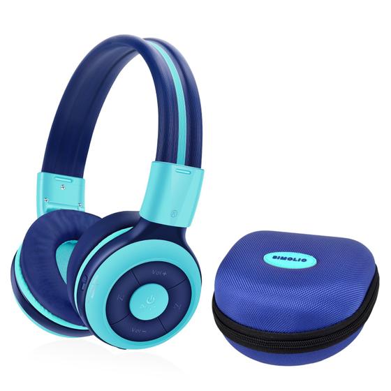 Imagem de Fones de Ouvido Bluetooth Sem Fio SIMOLIO para Crianças - Com Microfone