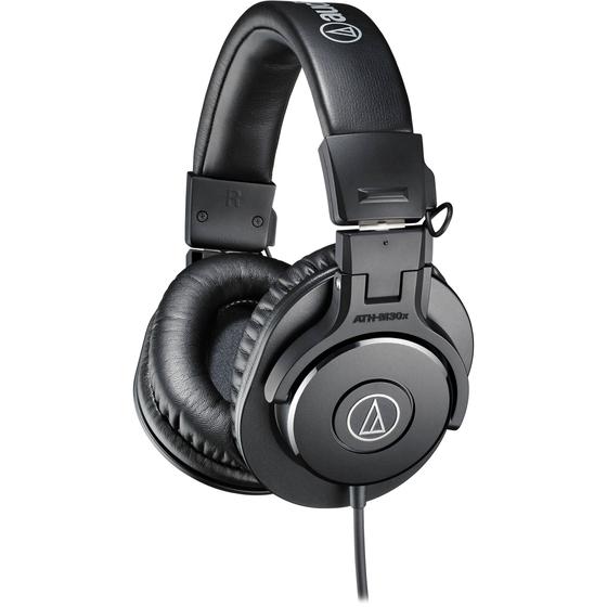 Imagem de Fones de Ouvido Profissionais Audio-Technica ATH-M30x - Estúdio
