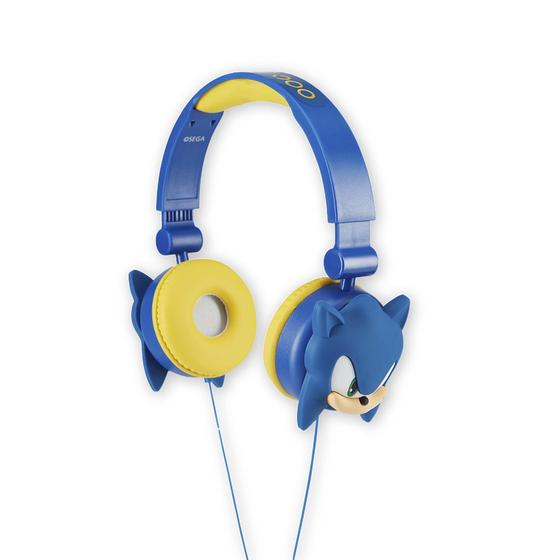 Imagem de Fones de ouvido Sakar Sonic The Hedgehog Over-Ear para crianças