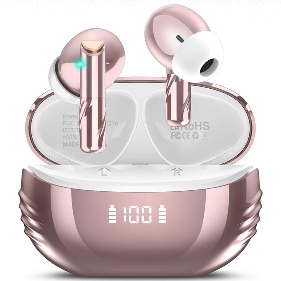 Imagem de Fones de Ouvido Sem Fio Bluetooth 5.4 - 48H de Reprodução e IPX7