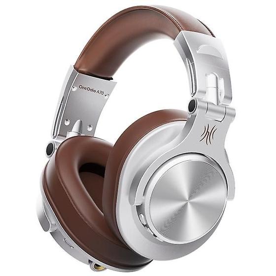 Imagem de Fones de ouvido sem fio Bluetooth Wokex A70 Fusion Silver